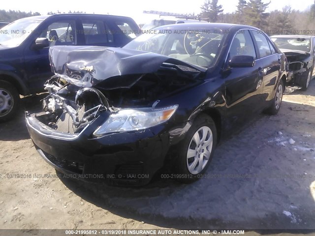 4T1BF3EK3AU009588 - 2010 TOYOTA CAMRY SE/LE/XLE BLACK photo 2