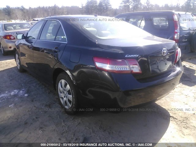 4T1BF3EK3AU009588 - 2010 TOYOTA CAMRY SE/LE/XLE 黑色 照片 3