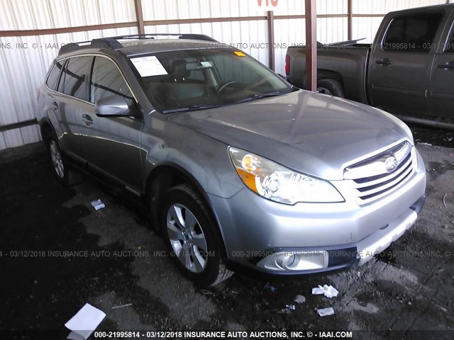 4S4BRBJC5A3318887 - 2010 SUBARU OUTBACK 2.5I LIMITED SILVER photo 1