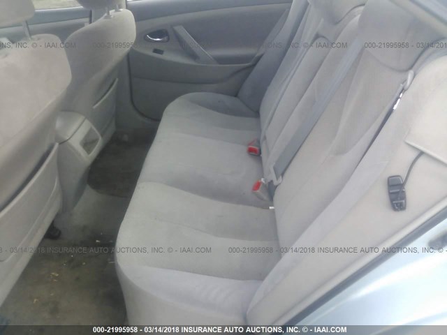 4T1BE46K59U823406 - 2009 TOYOTA CAMRY SE/LE/XLE Light Blue photo 8