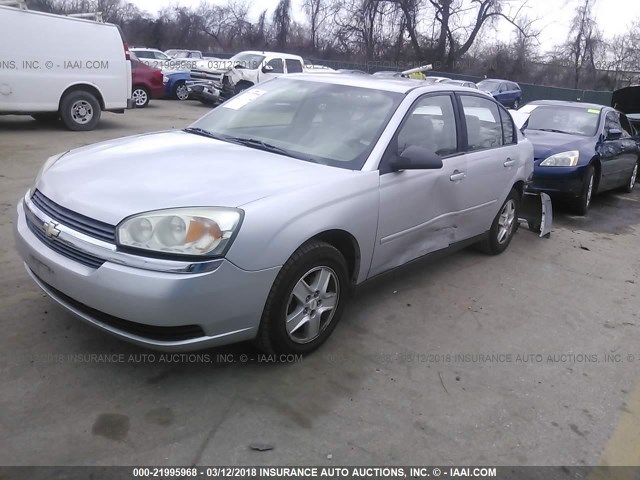 1G1ZT548X5F147807 - 2005 CHEVROLET MALIBU LS SILVER photo 2