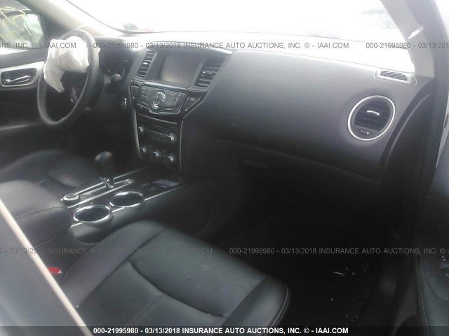 5N1AR2MM4GC665894 - 2016 NISSAN PATHFINDER S/SV/SL/PLATINUM 白色 照片 5