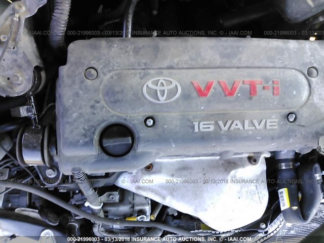 4T1BE32K53U701247 - 2003 TOYOTA CAMRY LE/XLE/SE 绿色 照片 10