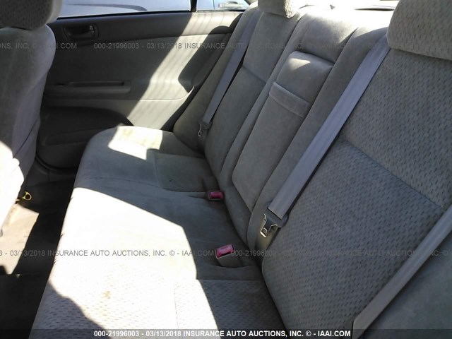 4T1BE32K53U701247 - 2003 TOYOTA CAMRY LE/XLE/SE 绿色 照片 8