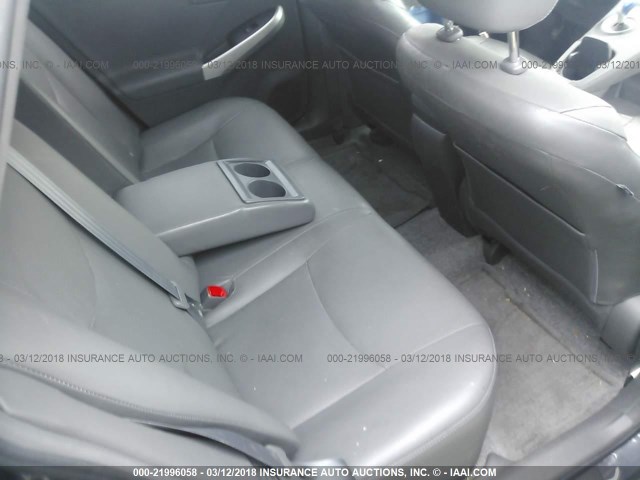 JTDKN3DU3A0120966 - 2010 TOYOTA PRIUS GRAY photo 8