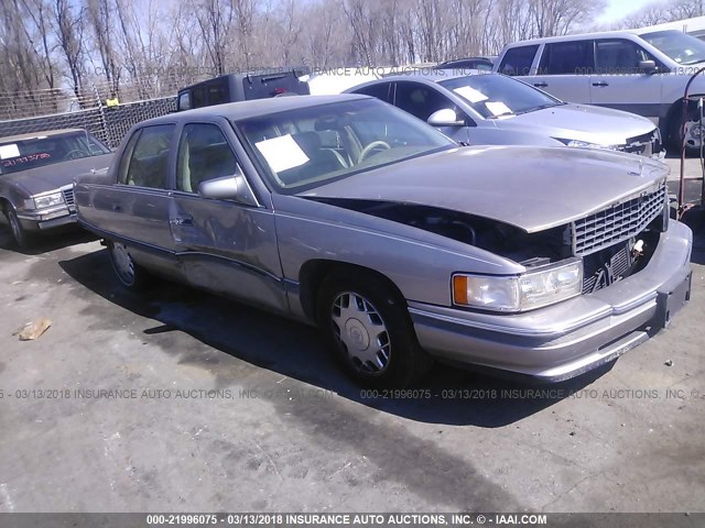 1G6KF5291TU268040 - 1996 CADILLAC DEVILLE CONCOURS TAN photo 1