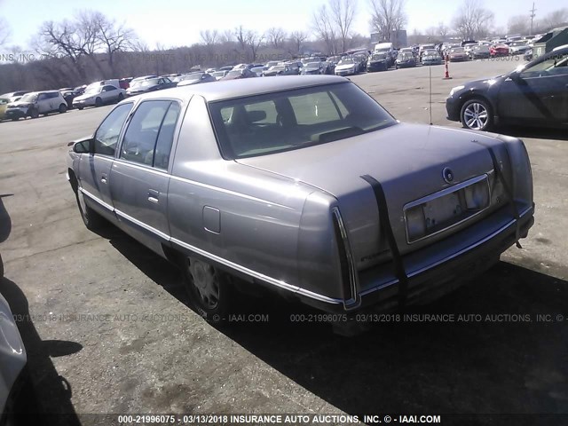 1G6KF5291TU268040 - 1996 CADILLAC DEVILLE CONCOURS TAN photo 3