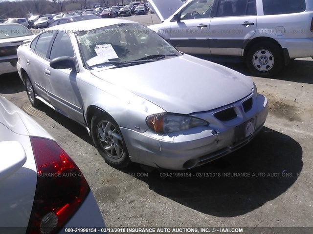 1G2NF52E14M667575 - 2004 PONTIAC GRAND AM SE1 SILVER photo 1