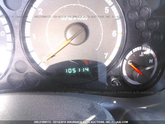 1J4GL48KX5W692172 - 2005 JEEP LIBERTY SPORT 绿色 照片 7