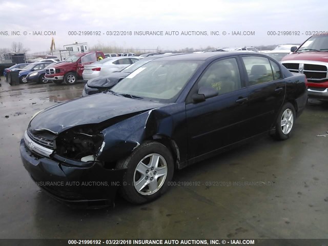 1G1ZT52894F180959 - 2004 CHEVROLET MALIBU LS 蓝色 照片 2