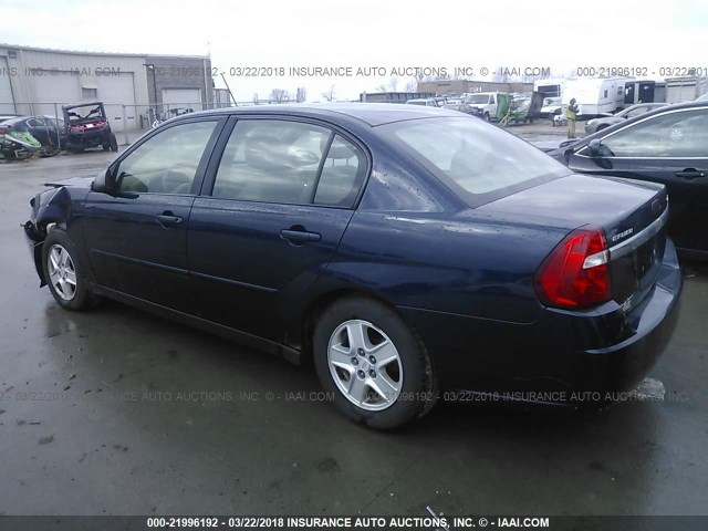 1G1ZT52894F180959 - 2004 CHEVROLET MALIBU LS 蓝色 照片 3