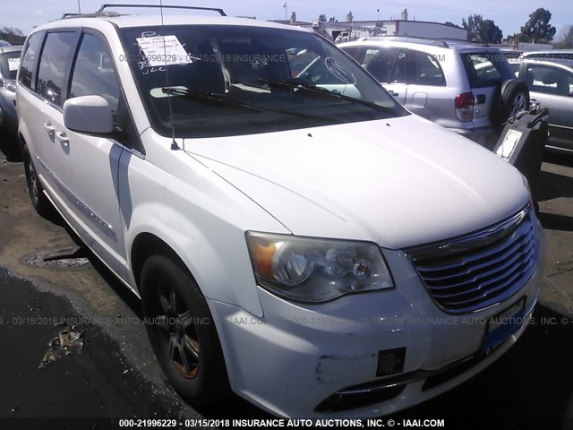 2A4RR5DG9BR796803 - 2011 CHRYSLER TOWN & COUNTRY TOURING WHITE photo 1