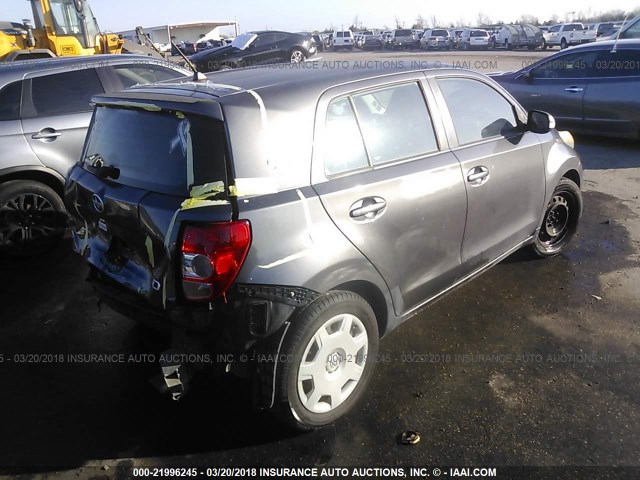 JTKKU10409J034249 - 2009 TOYOTA SCION XD GRAY photo 4