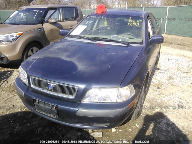 YV1VS29511F724783 - 2001 VOLVO S40 1.9T BLUE photo 6