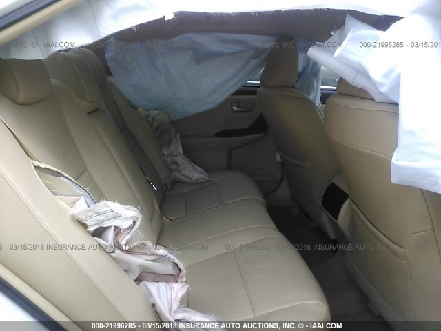 4T1BF1FK7FU946907 - 2015 TOYOTA CAMRY LE/XLE/SE/XSE Weiß Foto 8