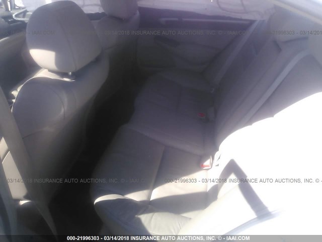 19XFA1F91AE013495 - 2010 HONDA CIVIC EXL WHITE photo 8