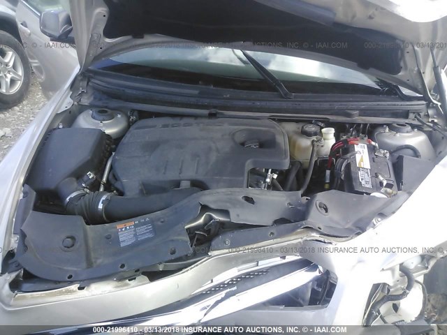 1G1ZB5E12BF106958 - 2011 CHEVROLET MALIBU LS ბეჟი ფოტო 10