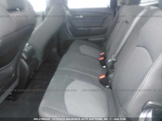 1GNKVGKD4FJ376651 - 2015 CHEVROLET TRAVERSE LT SILVER photo 8
