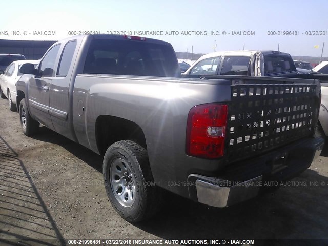 1GCRCSE04CZ289404 - 2012 CHEVROLET SILVERADO C1500 LT BEIGE photo 3