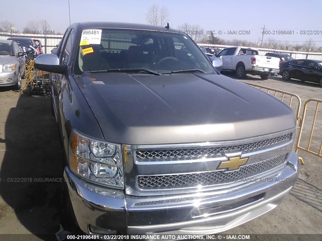 1GCRCSE04CZ289404 - 2012 CHEVROLET SILVERADO C1500 LT BEIGE photo 6