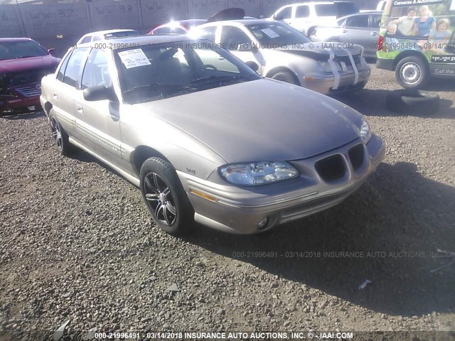 1G2NE52M5TC781481 - 1996 PONTIAC GRAND AM SE GOLD photo 1