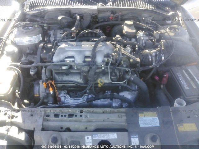 1G2NE52M5TC781481 - 1996 PONTIAC GRAND AM SE GOLD photo 10