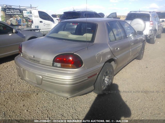 1G2NE52M5TC781481 - 1996 PONTIAC GRAND AM SE GOLD photo 4