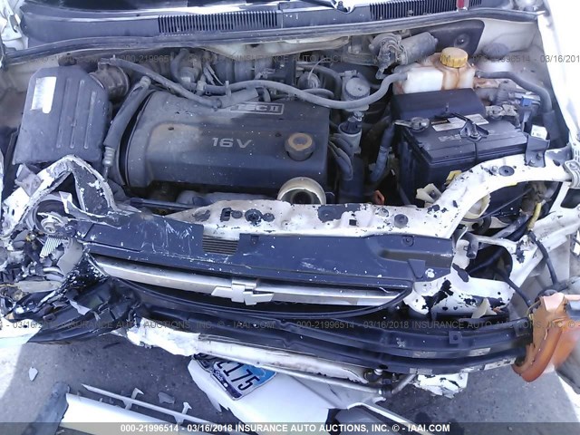 KL1TD66608B083551 - 2008 CHEVROLET AVEO LS 白色 照片 10