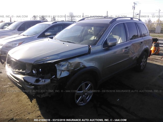 YV4CY982571408429 - 2007 VOLVO XC90 3.2 ვერცხლისფერი ფოტო 2
