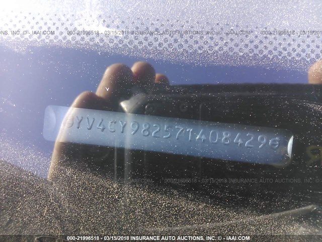 YV4CY982571408429 - 2007 VOLVO XC90 3.2 ვერცხლისფერი ფოტო 9