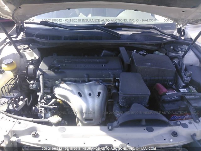 4T1BE46K47U588476 - 2007 TOYOTA CAMRY NEW GENERAT CE/LE/XLE/SE GOLD photo 10