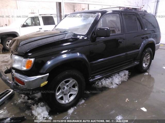 JT3HN87RXW0184996 - 1998 TOYOTA 4RUNNER LIMITED BLACK photo 2