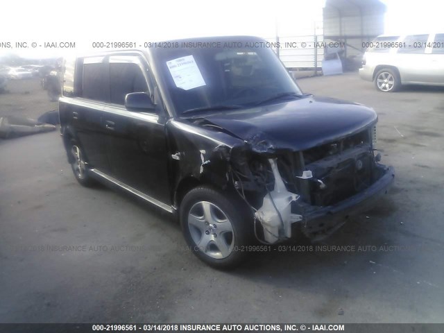 JTLKT334264043289 - 2006 TOYOTA SCION XB BLACK photo 1
