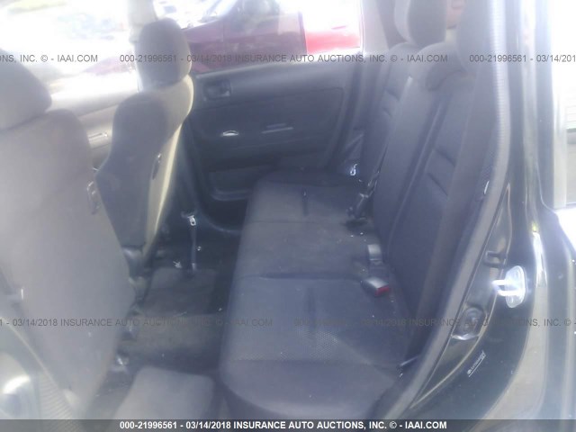 JTLKT334264043289 - 2006 TOYOTA SCION XB BLACK photo 8