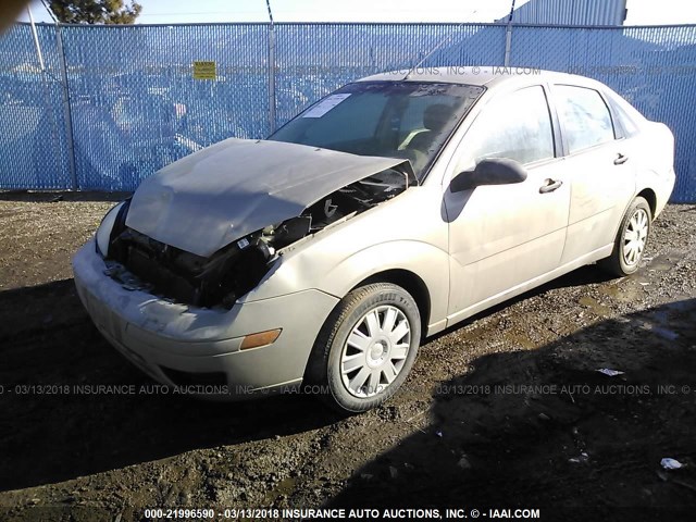 1FAFP34N37W174347 - 2007 FORD FOCUS ZX4/S/SE/SES 棕色 照片 2