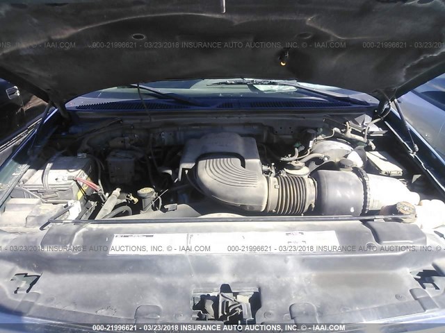 1FMRU166XYLA23174 - 2000 FORD EXPEDITION XLT 绿色 照片 10