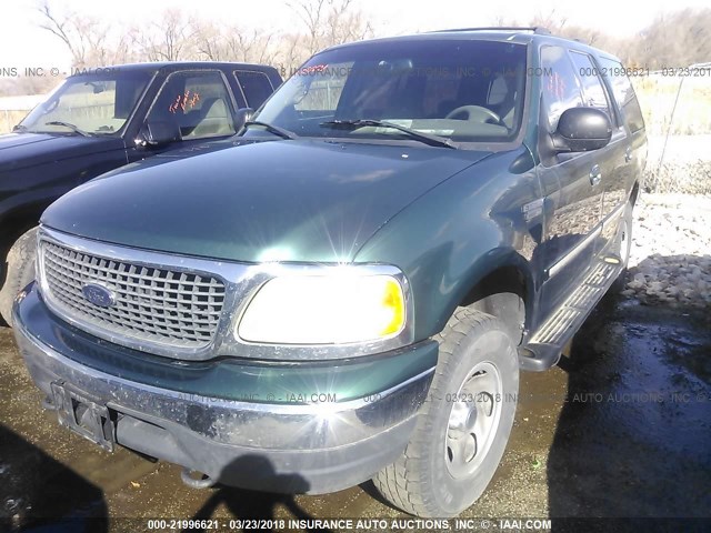 1FMRU166XYLA23174 - 2000 FORD EXPEDITION XLT 绿色 照片 6
