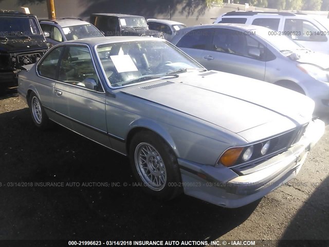 WBAEC8416K3268919 - 1989 BMW 635 CSI AUTOMATIC SILVER photo 1