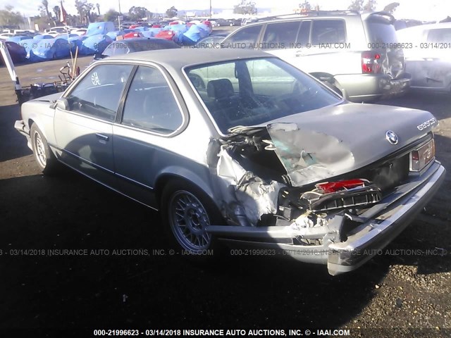 WBAEC8416K3268919 - 1989 BMW 635 CSI AUTOMATIC Gümüş fotoğraf 3