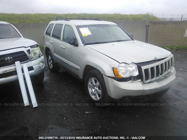 1J4PS4GK2AC155425 - 2010 JEEP GRAND CHEROKEE LAREDO SILVER photo 1