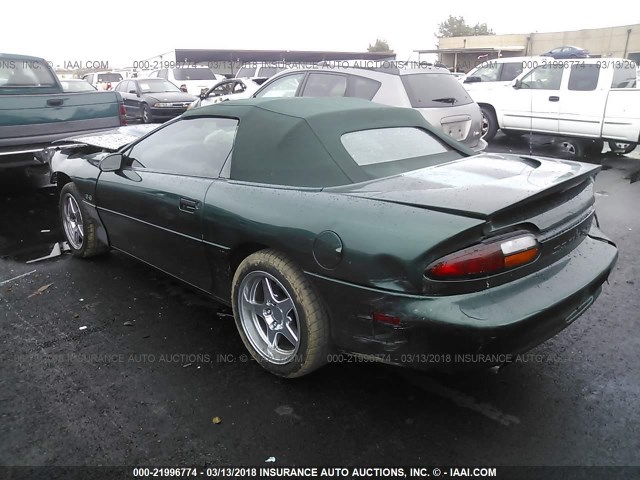 2G1FP32P0V2134829 - 1997 CHEVROLET CAMARO Z28 GREEN photo 3