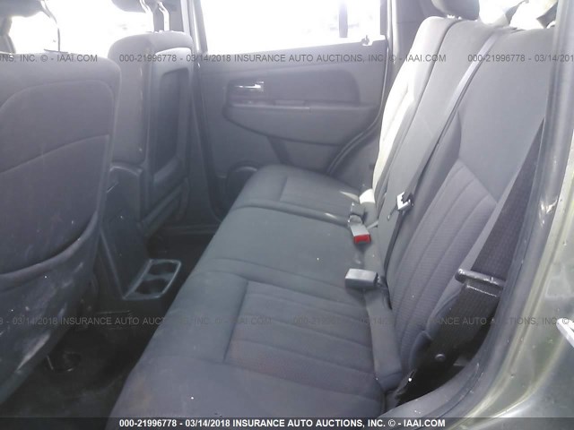 1C4PJMAK9CW183600 - 2012 JEEP LIBERTY SPORT 灰色 照片 8