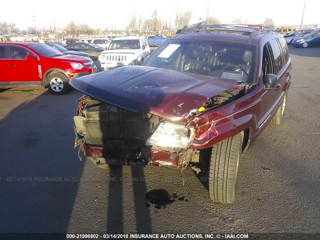 1J4GW68S0XC746313 - 1999 JEEP GRAND CHEROKEE LIMITED BURGUNDY photo 6