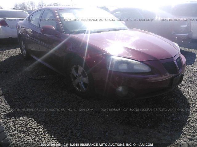 2G2WP552071196179 - 2007 PONTIAC GRAND PRIX RED photo 1