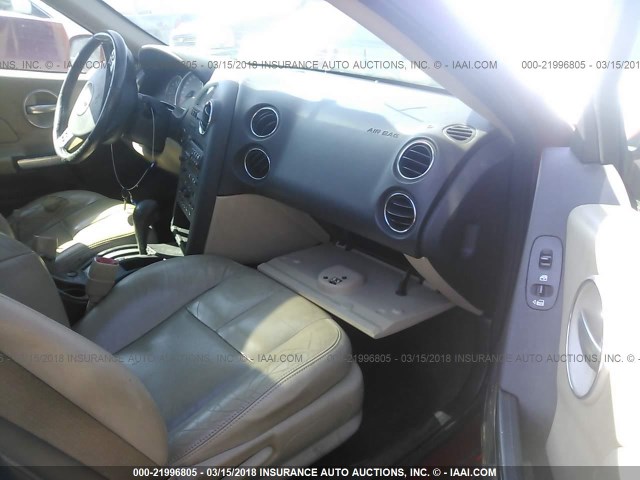 2G2WP552071196179 - 2007 PONTIAC GRAND PRIX RED photo 5