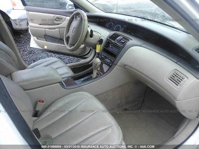 4T1BF28BXYU066452 - 2000 TOYOTA AVALON XL/XLS WHITE photo 5