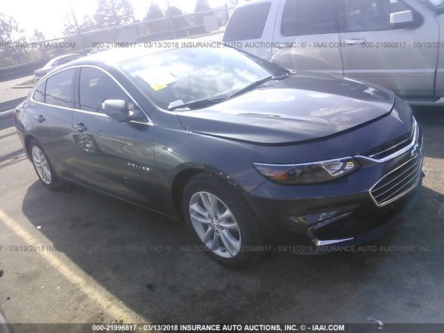 1G1ZJ5SU8HF254297 - 2017 CHEVROLET MALIBU HYBRID GRAY photo 1