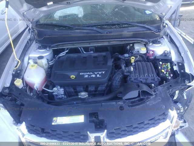 1B3BD4FB8BN541950 - 2011 DODGE AVENGER EXPRESS 银色 照片 10