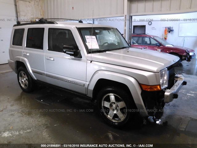 1J4RG4GK1AC137041 - 2010 JEEP COMMANDER SPORT Silber Foto 1
