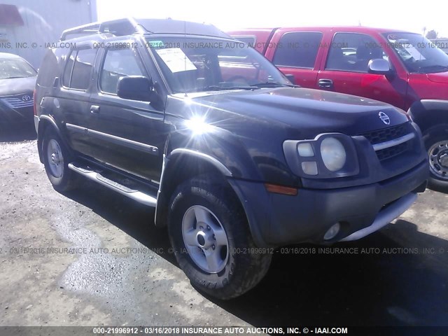 5N1ED28Y32C505592 - 2002 NISSAN XTERRA XE/SE BLACK photo 1